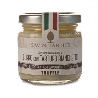 Condimento a base di burro e tartufo Bianchetto