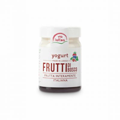 Yogurt intero ai frutti di bosco