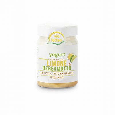 Yogurt intero al limone e bergamotto