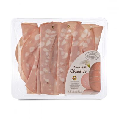 Mortadella Classica Bonfatti - sliced