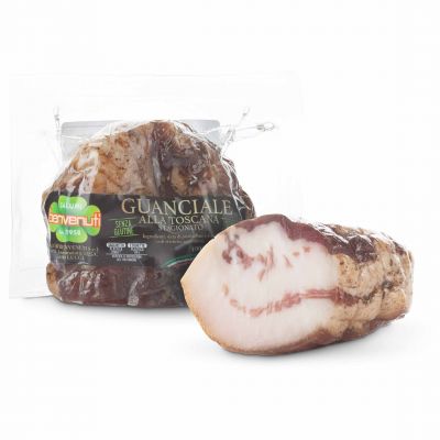 Fiore di guanciale al pepe nero trancio