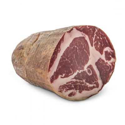 Capocollo di Martina Franca a metà
affumicato