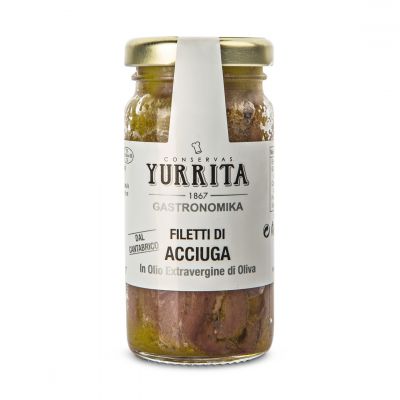 Acciughe Cantabriche in vasetto da 100 g