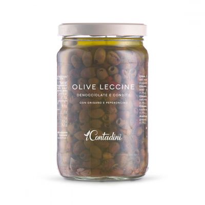 Olive Leccine Denocciolate Condite