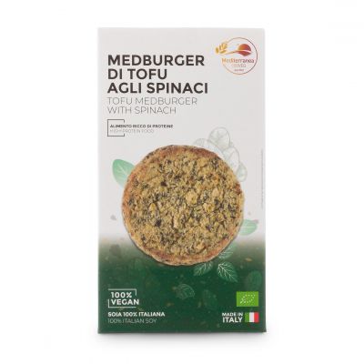 Medburger di Tofu agli Spinaci bio