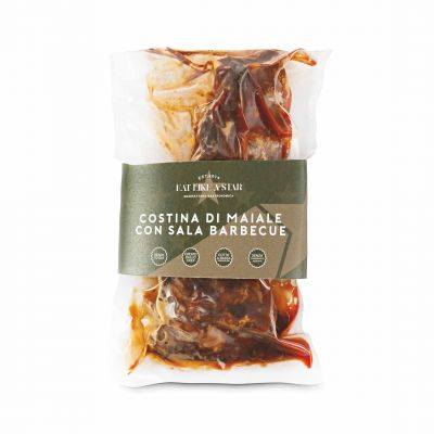 Costine di Maiale con salsa BBQ