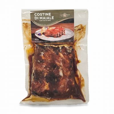 Costine di Maiale con salsa BBQ