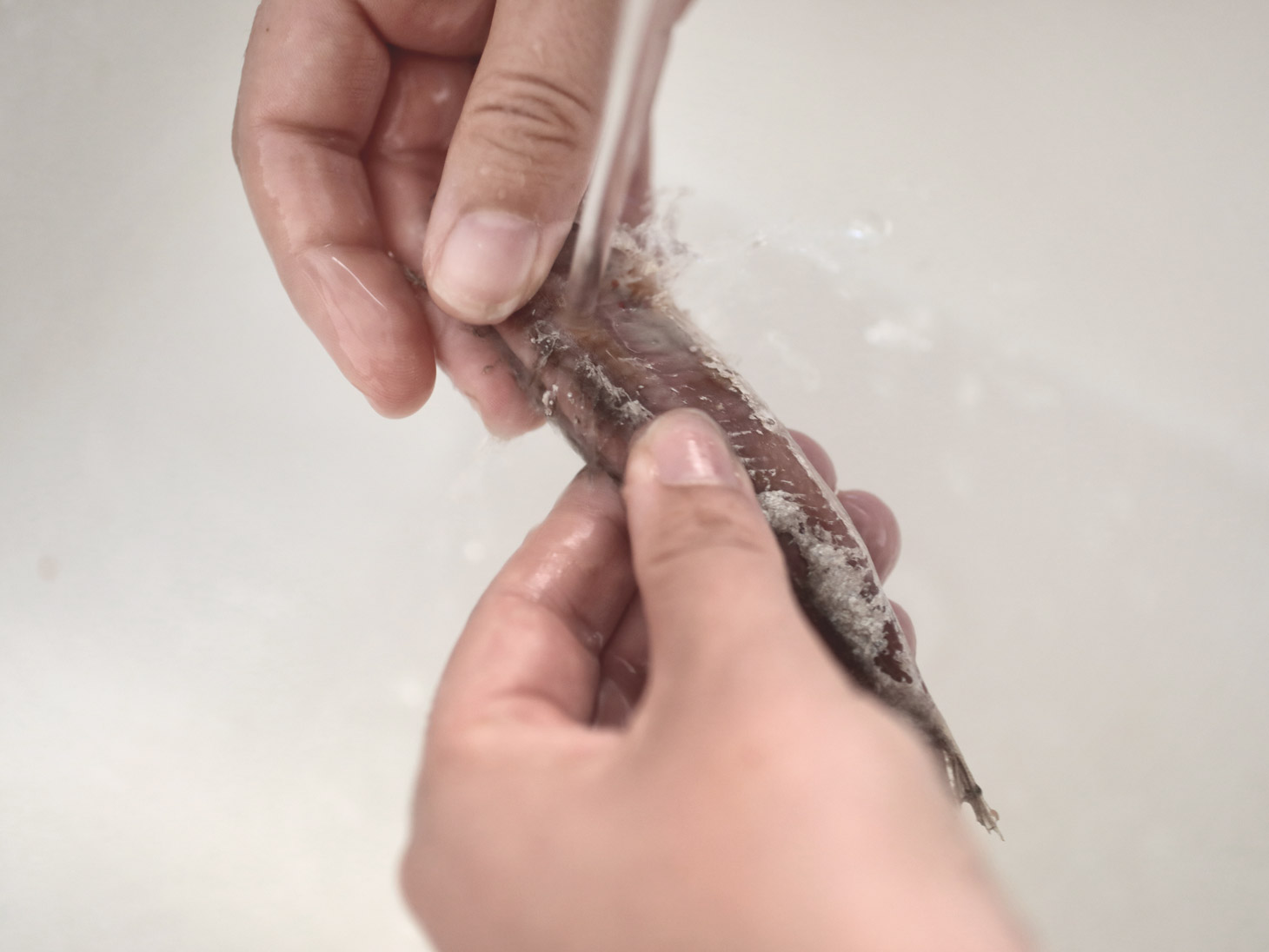 How to desalt anchovies
