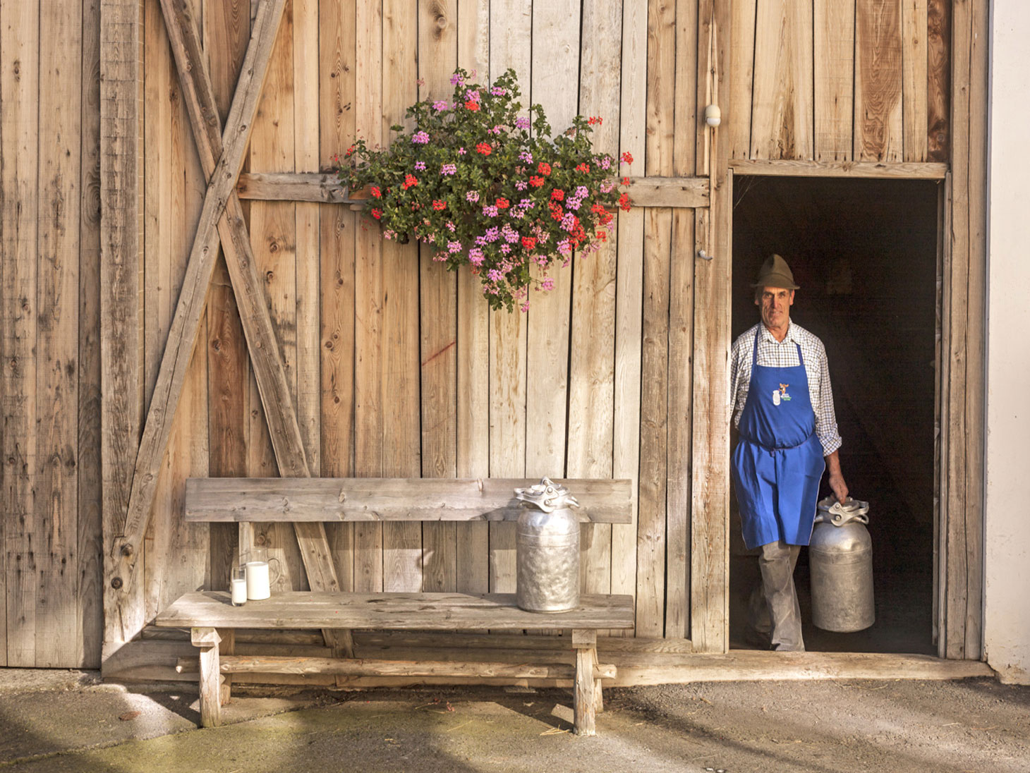 Tre cime: latte fieno e gestione sostenibile