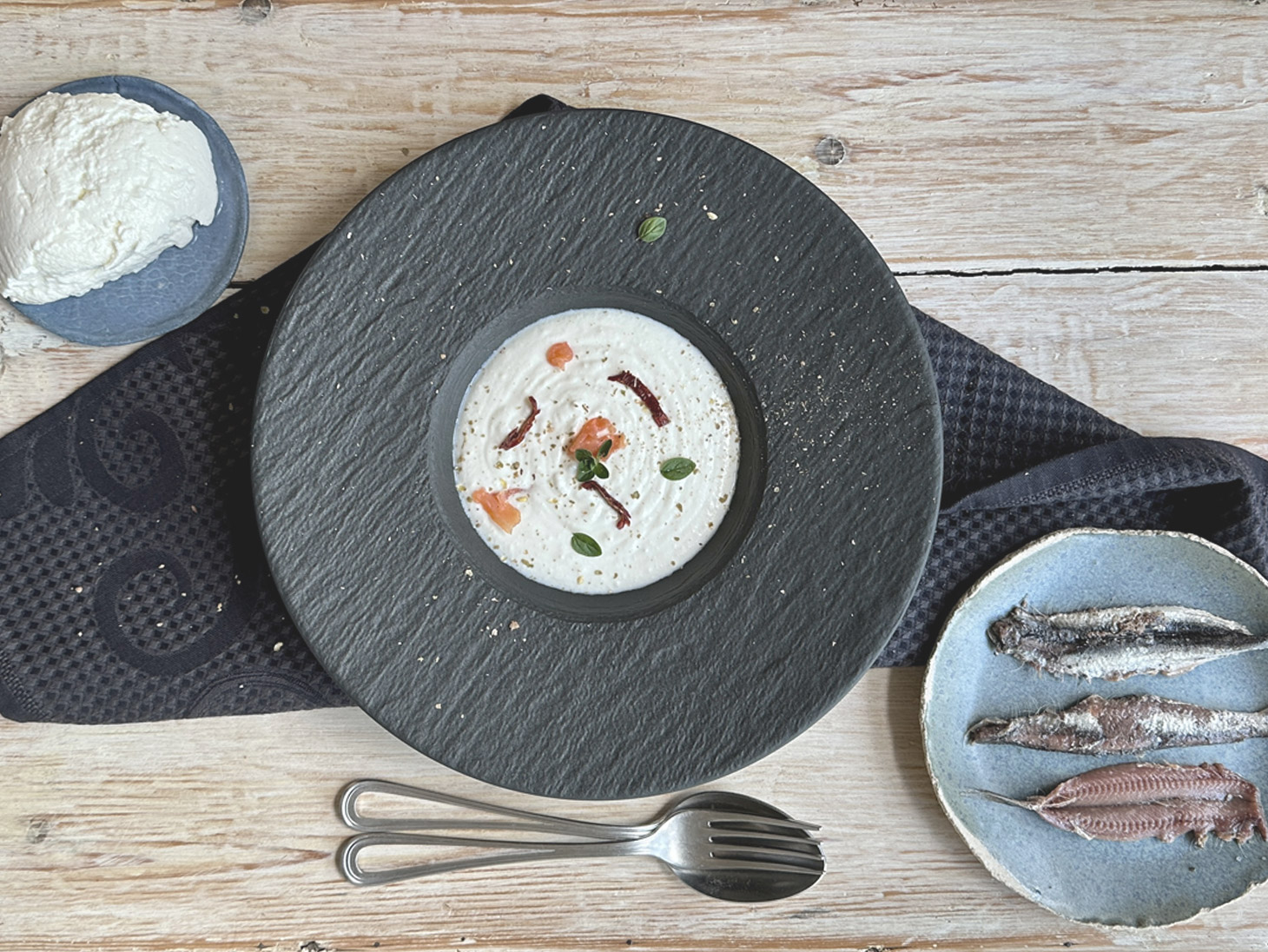 zuppetta-tiepida-acciughe-ricotta