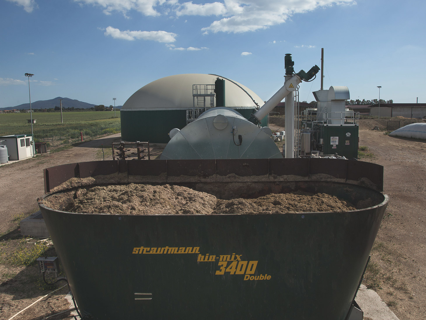Impianto di energia rinnovabile da biogas