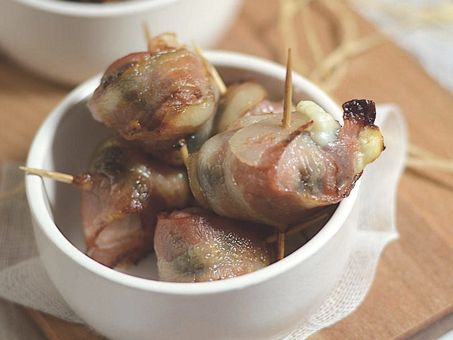 Brochettes de lard